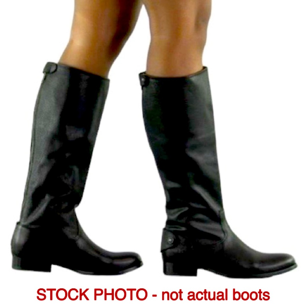 FRYE Tall Melissa Back Zip Button Boots